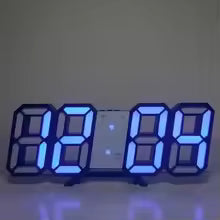 暮らしを整える 3D LEDデジタル時計